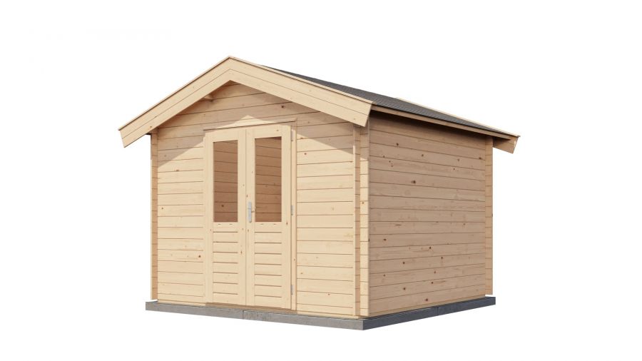 Lugarde Select Blokhut Twello 300x300cm - Onbehandeld