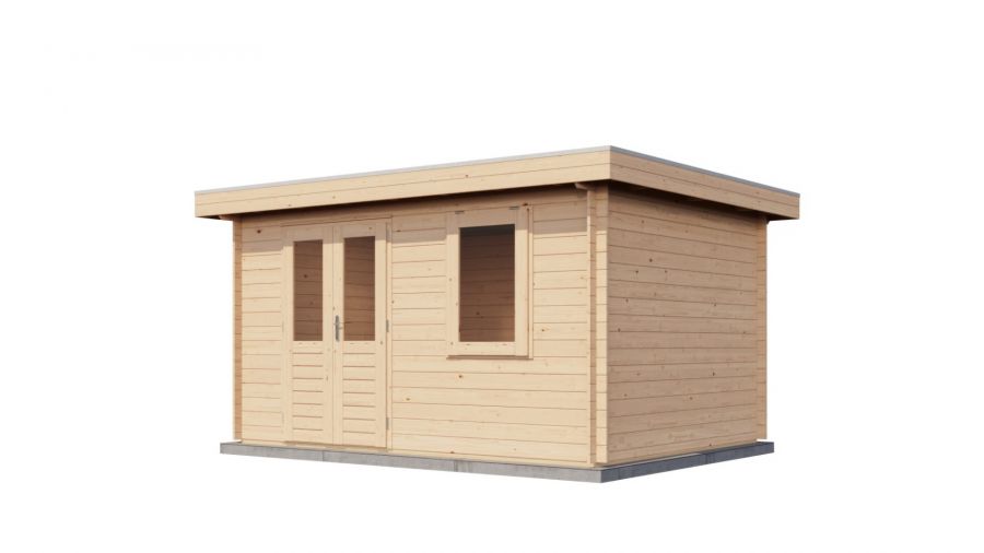 Lugarde Select Blokhut Renkum 400x300cm - Onbehandeld