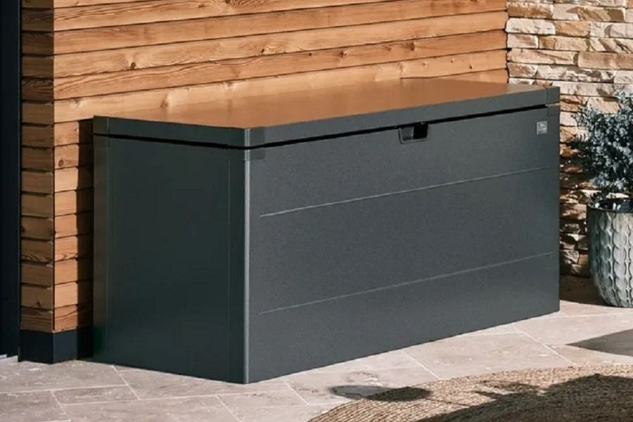 Biohort Kussenbox donkergrijs 140x60x71 cm