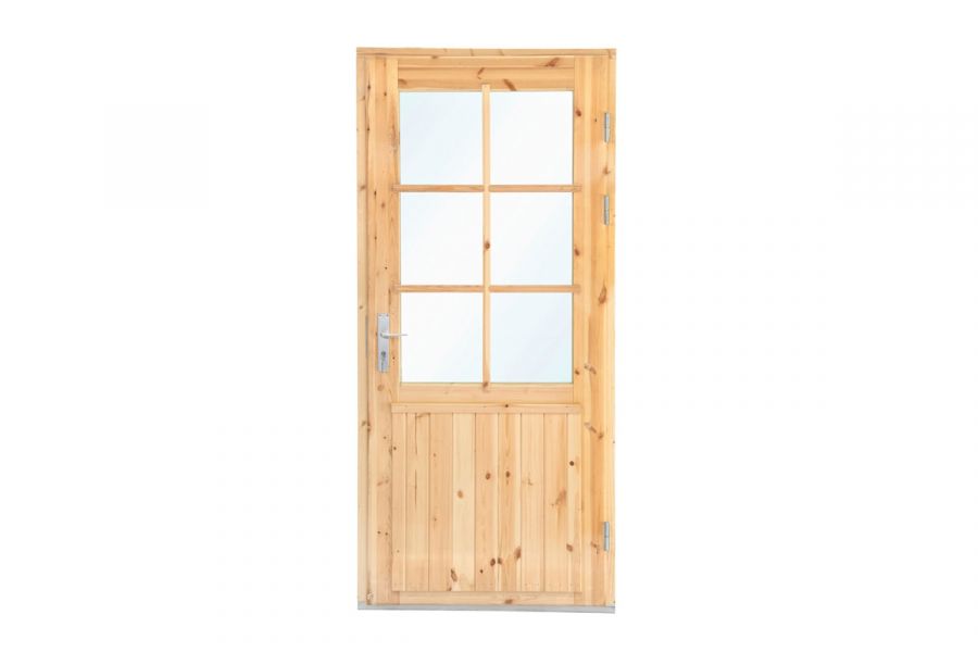 Extra hoge en brede enkele deur 99x209 cm 28-70 mm - rechtsdraaiend