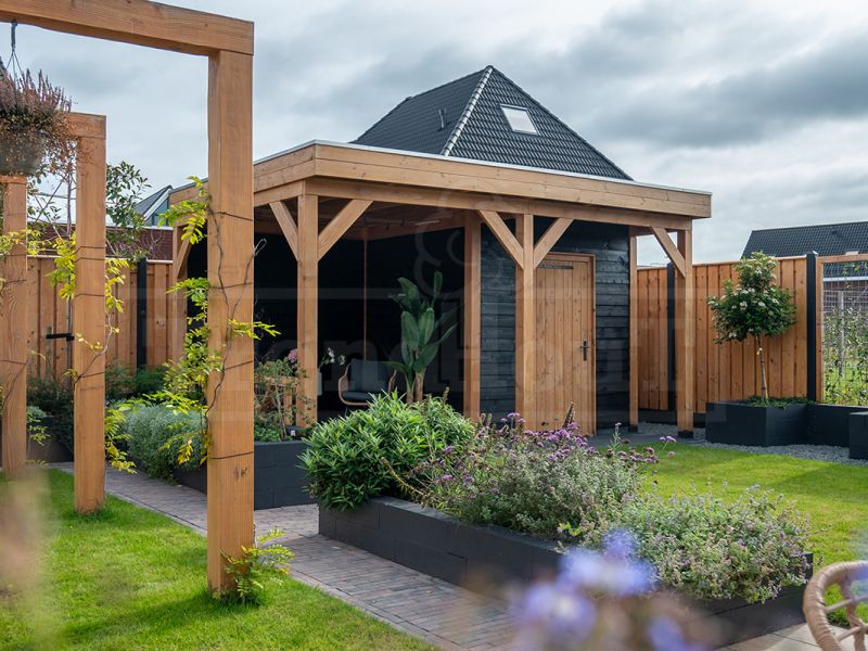 Trendhout Overkapping Casa 775x330 cm
