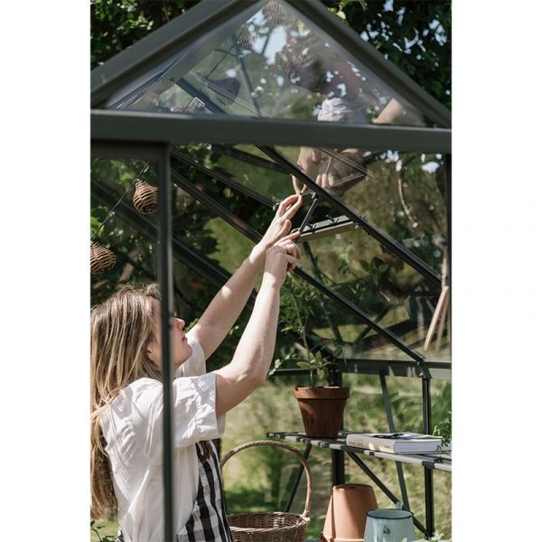 Tuinkas Kate V - 192x436 cm - Groengrijs
