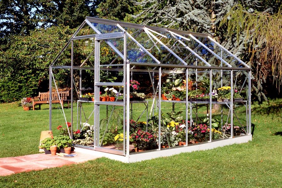 Tuinkas Popular 106 aluminium - 3 mm veiligheidsglas - 193x319 cm