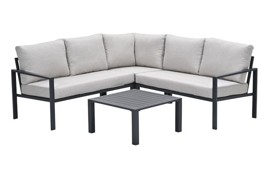 Garden Impressions Springs hoekbank met tafel voor in de tuin