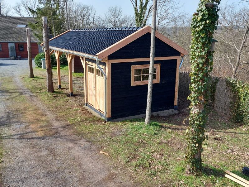 Buitenverblijf Zadeldak L 980x410 cm - Durbuy