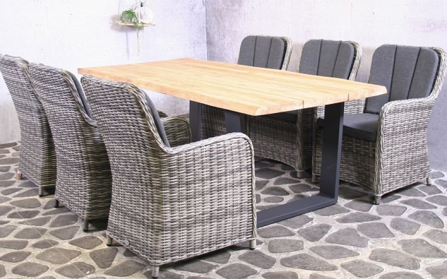 Tuinset Masca tafel en stoelen