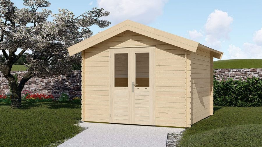 Woodpro blokhut tuinhuis Dreumel