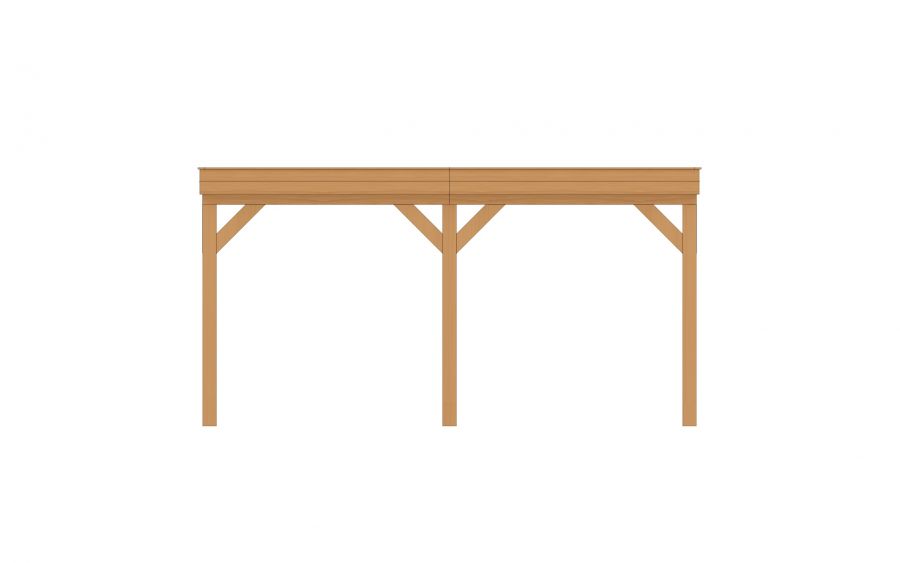Buitenverblijf Sublime Plat dak - 500 x 350 cm