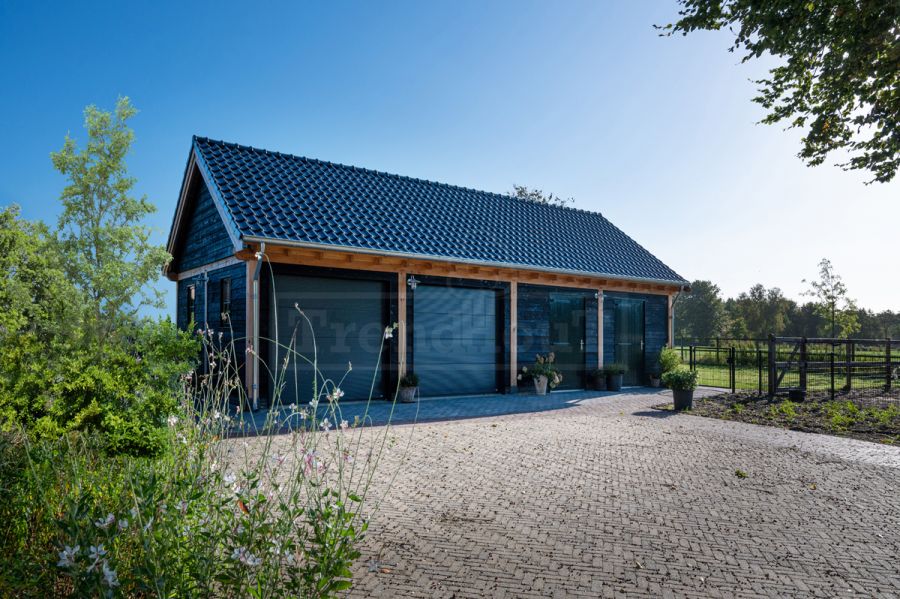 Overkapping Zadeldak XXL 1505x700 cm