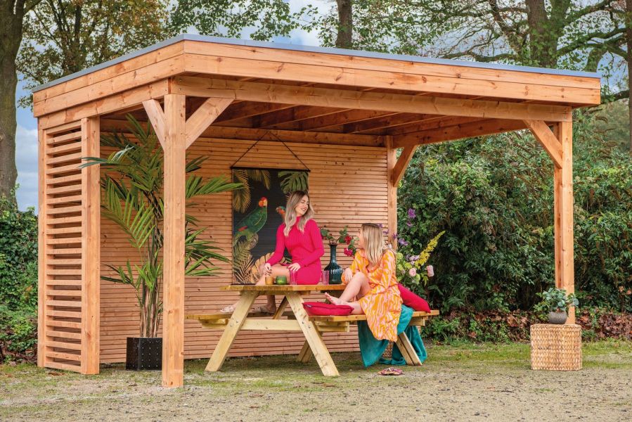 Red Class overkapping Zoutelande 400x330 cm basis incl. schroefpakket - Bouwpakket