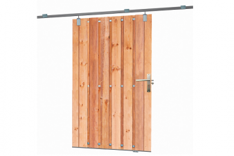 Schuifdeur 130x195 cm - Red Class Wood