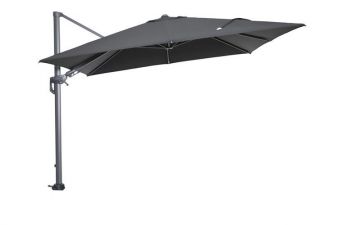 Hawaii parasol 300x300 cm carbon black - black