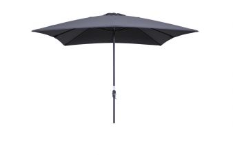 Lotus parasol - 250x250 cm - carbon black - dark grey