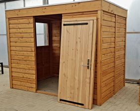 Comfy paneelbouw berging 300x200 cm - incl. paneeldeur, vast raam en EPDM - Waarschoot