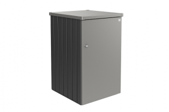 Biohort metalen berging Alex donkergrijs metallic en kwartsgrijs metallic - variant 3.2