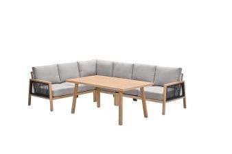 Garden Impressions cornerset Decala light teak / desert sand