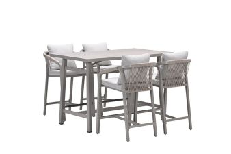 Garden Impressions barset Monti 5-delig taupe / rope grey sand / valley sand - Showmodel Amersfoort, Woerden & Wommelgem