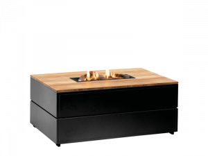 Cosipure 120 zwart/teak 120x80x50 cm