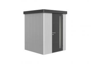 Biohort metalen berging Neo 1A zilver/ donkergrijs variant 1.3