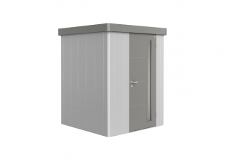 Biohort Metalen berging Neo 1A zilver/ kwartsgrijs