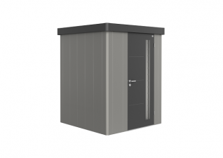 Biohort Metalen berging Neo 1A kwartsgrijs/ donkergrijs metallic
