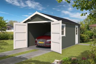 Garage Dillon 300x540 cm - Green Grey-Wit gecoat main