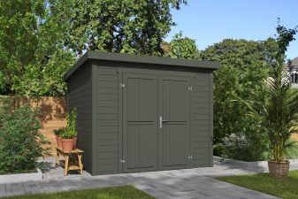 Tuinhuis Mila 250x250 cm - Green Grey gecoat - main