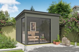 Tuinhuis Julia 295x295 cm - Green Grey gecoat - main