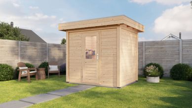 Lugarde Select Modern tuinhuis Aalsmeer 250x200cm - Onbehandeld