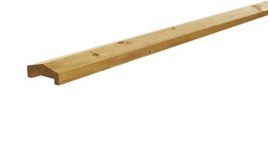 Geschaafde Afdeklat Grenen 3,5x8,5x235 cm