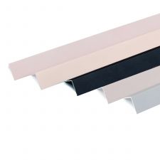 Antraciet afwerkplint aluminium