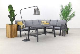 Loungeset Garden Impressions Andrea 4-delig grijs - Velp