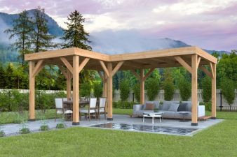 Prieel Lariks Douglas Kos Tuindeco - 340x340 cm