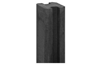 TOPDEAL! Betonnen sleufpaal EXTRA LANG antraciet 11.5x11.5x316cm