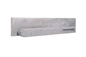 Betonplaat grijs