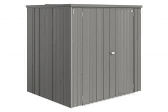 Biohort metalen tuinkast 190 LARGE kwartsgrijs 192x155x184 cm
