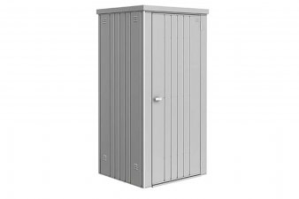Biohort metalen tuinkast 90 zilver 93x83x182,5 cm