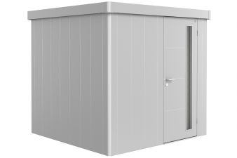 metalen berging neo zilver 2b - enkele deur