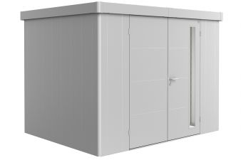 metalen berging neo 2c zilvergrijs