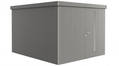 metalen berging - kwartsgrijs - Neo 4c