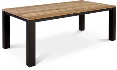 Tuinset Aurum – Tafel met 6 verstelbare stoelen