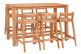Teak barset Buckingham - Velp