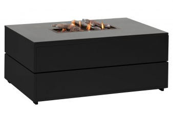 Cosipure 120 black frame / black top 120x80x50 cm