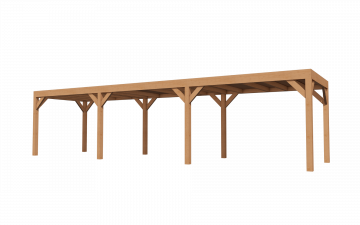 Buitenverblijf Cubique 1000x250 cm