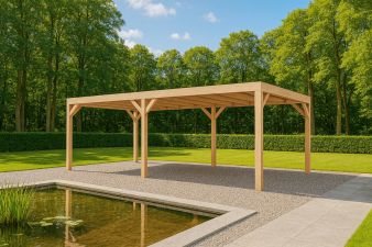 YARD Outdoor Cubique overkapping 500x250 cm Douglas blank