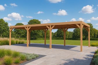 YARD Outdoor Cubique overkapping 800x300 cm Douglas blank