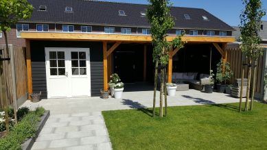 Lariks/Douglas Buitenverblijf Nijverdal 900x410x262 cm - Driel - Bouwpakket