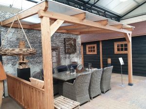 Douglas veranda 400x300 cm - incl. polycarbonaat dak - Veldhoven