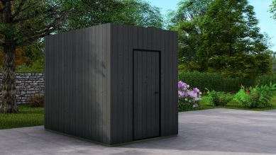 Poolhouse Trendy 204x304 cm - compleet zwart gecoat