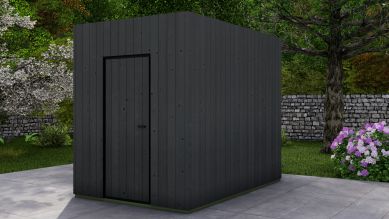 Poolhouse Trendy 204x304 cm - exterieur zwart gecoat